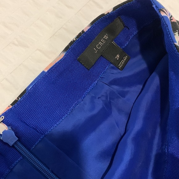 Jcrew A-line floral skirt - Picture 4 of 5